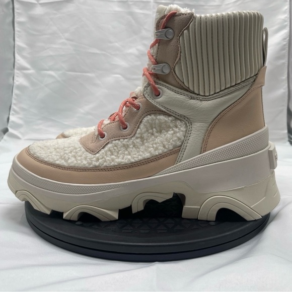 NEW Sorel Brex Cozy Shearling Lug Sole Waterproof Boots 9.5 - Picture 4 of 12